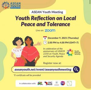 ASEAN+ Youth Meeting on Peace and Security 2021